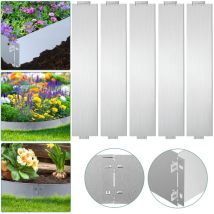 Bordo Erboso Recinzione Da Giardino Prodotti Metallici Protezione Dalle Lumache Bordo Falciante Bordo Massiccio 100x15 Cm 50 M