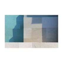 Bordo perimetrale piscina 490x300 cm ovale in pietra naturale 5 cm