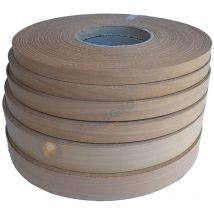 Bordo tranciato legno tanganika precollato 50 mt da 22 - 30 - 50 mm