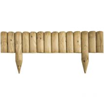 Bordo di vampiro 30x7x105cm F30022 Faura Bordo in legno - Lunghezza 98cm - Altezza 3cm - Larghezza tavolo 7cm