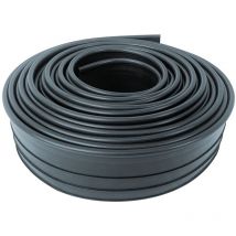 Naizy - Bordo per prato 6 m Bordo per prato in plastica Bordo flessibile Bordo per aiuola in pe Bordo per prato Bordo per prato largo 10 cm