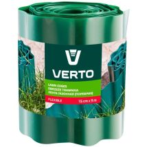 Bordura Per Prato 15 Cm X 9 M, Verde