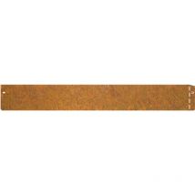Wovar - Bordure de gazon en acier Corten 13 x 95 cm - Par pièce