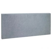 Bordure de jardin pierre bleue 50 x 23 x 3 cm - Gris bleu (Lot de 60)