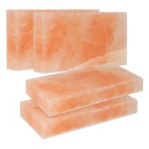 Pierre de sel Premium pour griller - pierre de sel bbq de haute qualité pour un goût spécial - planche de sel 4X