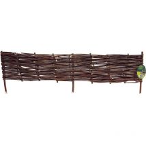 NORTENE Bordure décorative en osier WILBORDER