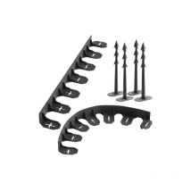 Border 0645 Demiditateurs, Dimensions (mm) 4800x84x45, couleur noire