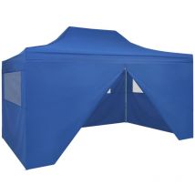 Borg 3m x 4.5m Steel Pop-Up Gazebo by Dakota Fields Blue