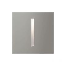 Astro Borgo Trimless 200 3000K - LED 1 Light Indoor Trimless Large Recessed Wall Light Matt White