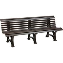 Blome - Borkum Garden Banch, lunghezza del posto 2000 mm marrone