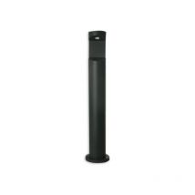 Borne Bolarside en aluminium noir, hauteur 800 mm, largeur 158 mm