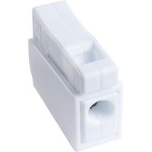 Sib - Borne De Connexion Blanche - 1 Fil - Fil Souple / Fil Rigide - Vendu Par 100