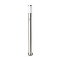 Borne de Jardin Acier Inoxydable avec Détecteur 110cm IP44 pour Ampoule E27 - silamp
