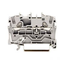 Borne de passage Wago 2001-1201 4.20 mm ressort de traction Affectation: l gris 1 pc(s) D27103