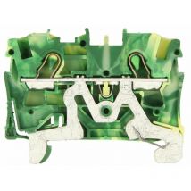 Borne de passage pour 2 conducteurs 4 mm²