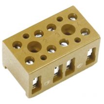 Weidmuller - Borne de raccordement bk, 4 pôles , 4mm², 32A ( Prix pour Paquet de 10 )