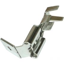 Borne Faston Mâle-Femelle 6,3mm Non isolée Laiton étamé St-025/2