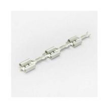 Borne femelle 6,3x0,8 section 0,2-0,5 Laiton étamé