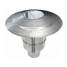 Cheminee terminal conduit de cheminee chapeau chinois / coupe-vent DN 80