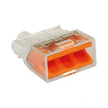 100 bornes isolées 3 conducteurs 1-2,5mm (CON3)