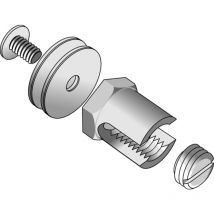 Cablofil - borne laiton - pour chemin de cable - 6 x 35 - fil 585397 - nc