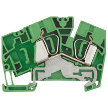 Borne pe Weidmuller z, Cage à ressort, Vert, Jaune ( Prix pour 1 )