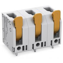 Borne pour circuits imprimés Wago 2604-3510 4 mm² Nombre de pôles 10 1 pc(s)