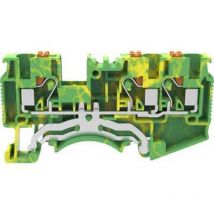 DS4-TW-PE-01P-1C-00A(H) Borne pour conducteur de protection Push-In vert, jaune 1 pc(s) Q235392 - Degson