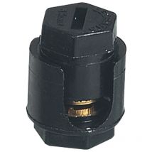 Borne écrou 6 pans sans patte avec capacité par borne 2x6mm² Legrand 034030