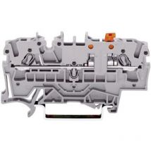 Bloc de jonction à fonction Wago 2002-1671 5.20 mm ressort de traction Affectation: l gris 1 pc(s) D27758