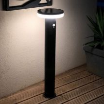 Lumihome - Borne solaire led alto - 10W noir