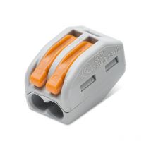 Bornes de connexion automatique S222 2 entrées par 50 Wago