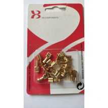 Bornes femelles 5x0,8 mm pour câble de 1,0 à 2,5 mm (blister de 20 bornes) 55-14370-00