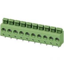 Bornier à ressort Phoenix Contact pts 1,5/ 4-5,0-H 1792889 2.50 mm² Nombre de pôles 4 vert 1 pc(s) D16699