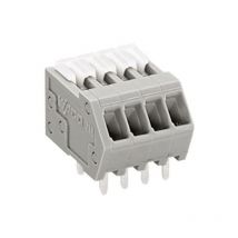 Bornier à ressort Wago 218-503 0.50 mm² Nombre de pôles 3 gris 1 pc(s) D57977
