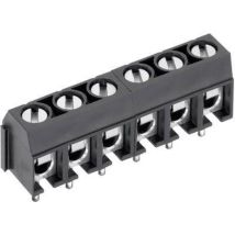 Ptr - Bornier À Vis Hartmann Ak500/10ds-5.0-v 50500100121e 1.50 Mm² Nombre De Pôles 10 Gris 1 Pc(s) D29668