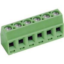 Ptr - Bornier À Vis Hartmann Akz602/8-3.81-v 50602080021e 1.00 Mm² Nombre De Pôles 8 Vert 1 Pc(s) D25249