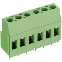 Ptr - Bornier À Vis Hartmann Akz700/10-5.08-v 50700100213d 2.50 Mm² Nombre De Pôles 10 Vert 1 Pc(s) D25776