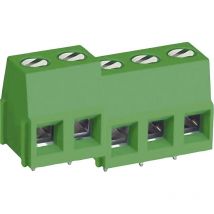 Bornier à vis Deca MB310-500M02 3.30 mm² Nombre de pôles 2 vert 1 pc(s) Q661151