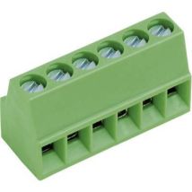 Ptr - Bornier À Vis Hartmann Akz692/10-2.54-v-grün 50692100021e 0.75 Mm² Nombre De Pôles 10 Vert 1 Pc(s) S84609