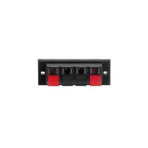 Bornier haut parleur ls 4 pôles Monacor PT-932