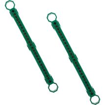 2 borniers de terre 28 connexions - vert Thomson