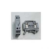 Bornier tension thermoélectrique gris (X2) fil souple 2.5mm² 1 étage 2 connexions raccord vis mtkd-cu/cuni phoenix 3100059