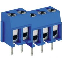 Bornier à vis Deca MA522-500M02 2.50 mm² Nombre de pôles 2 bleu 1 pc(s) A989061