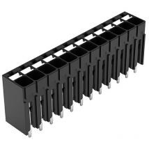 2086-1112 Borne pour circuits imprimés 1.50 mm² Nombre de pôles 12 noir 1 pc(s) - Wago