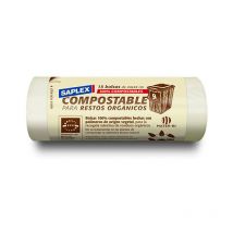 Sacchetto per cestino 9l 15. saplex 44x44cm
