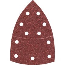 Bosch Feuilles abrasives pour ponceuse multi, set de 10 pièces