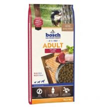 Bosch adulte mit lamm & reis 15 kg