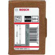 Bosch 2608690235 Jeu d'embouts sds max 400 mm, 10 unités