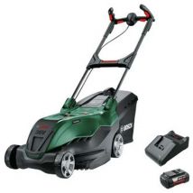 Bosch Gartengeräte - 36V Akku-Rasenmäher, Schnittbreite 44 cm, 1x Akku 6,0 Ah Li-Ion, Ladegerät 06008B9G03